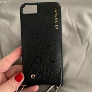 Bandolier cell phone cross body case